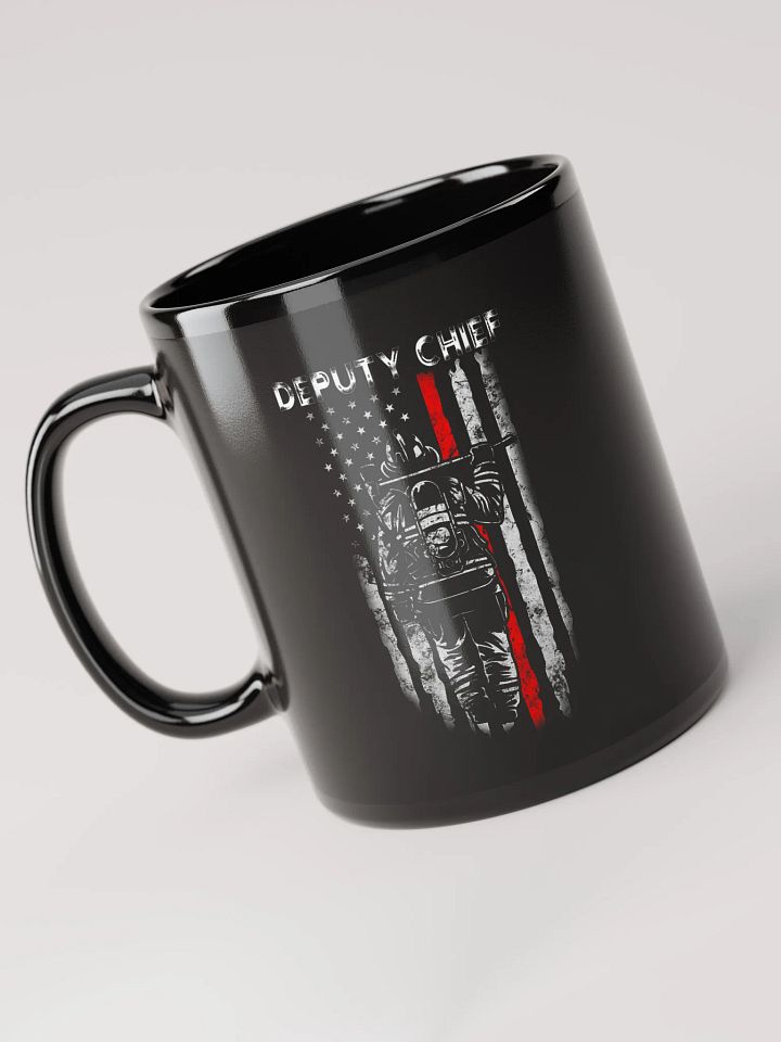 Deputy Chief Fire Department - Black Mug product image (1)