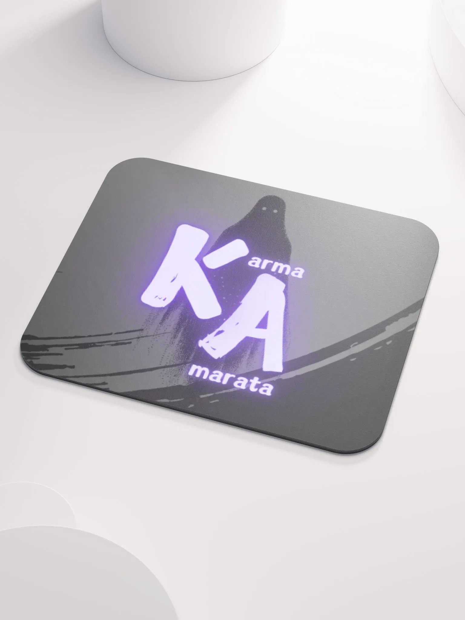 Ghostly Emblem Mouse Pad product image (3)