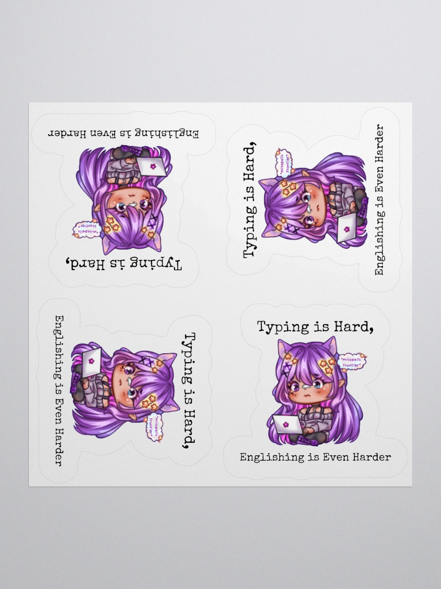 Typically Misspelt Sticker Set product image (2)