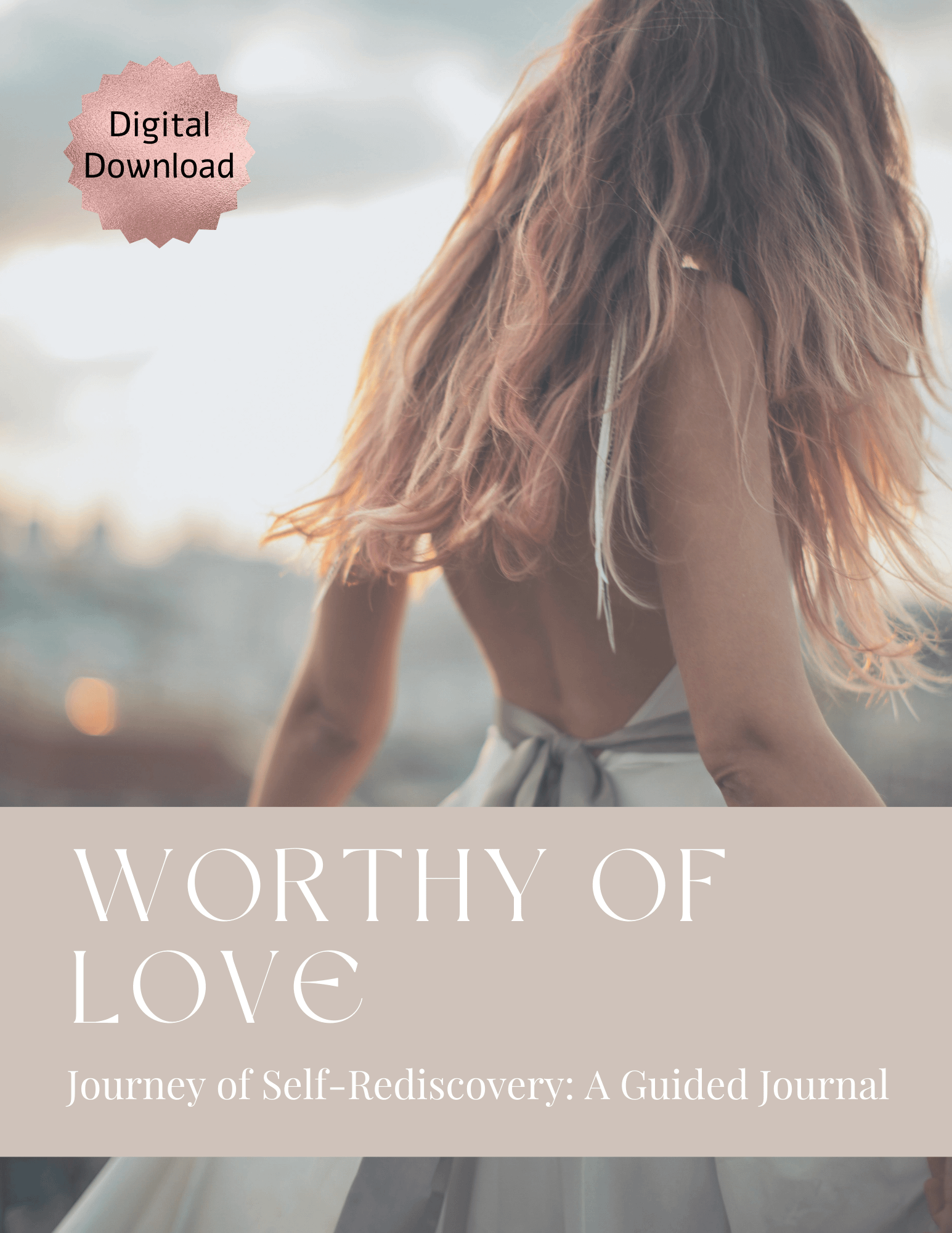 Worthy of Love: Journey of Self-Rediscovery: A Guided Journal product image (1)