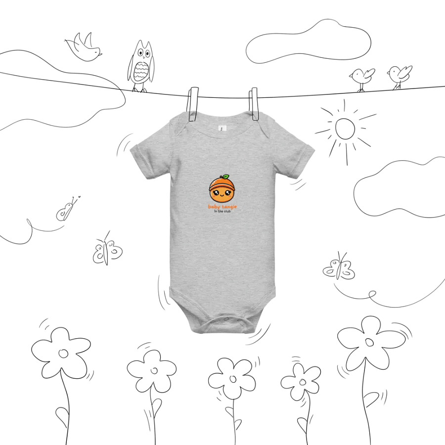 Baby Tangie Ultrasoft Shortsleeve Onesie product image (24)