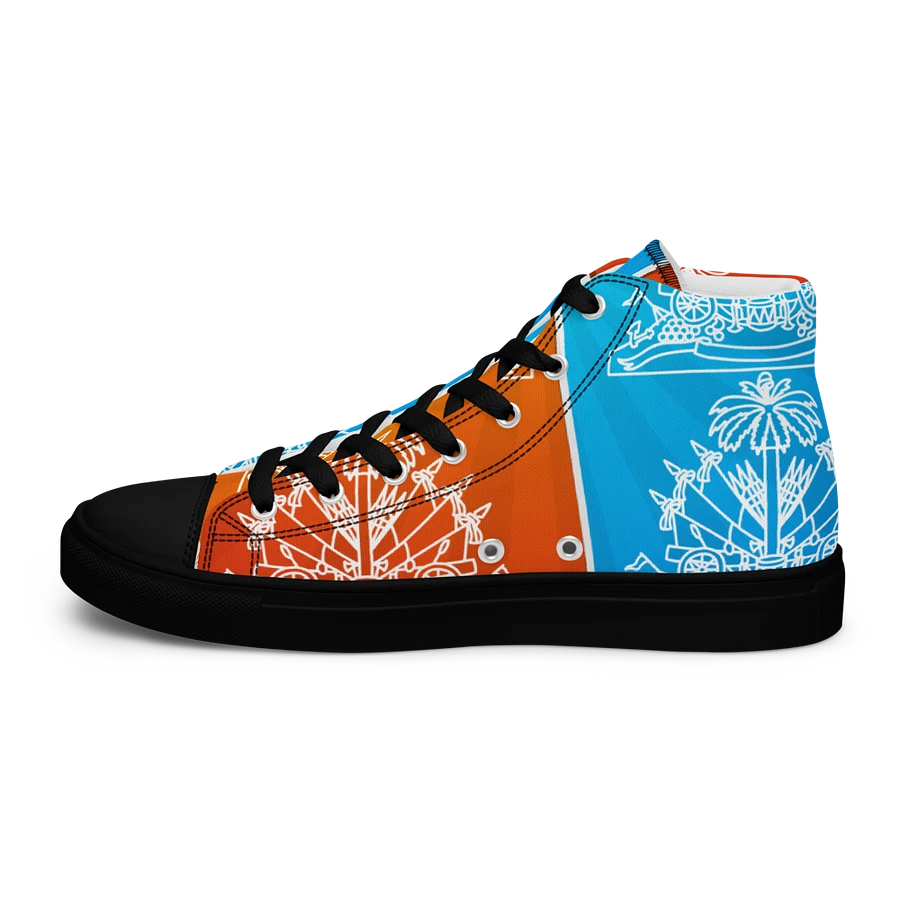 Haitian flag Men's High Tops product image (36)