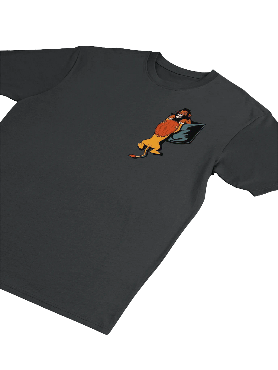 Lion Cliff Betrayal T Shirt – Funny Cartoon Twist – Iconic Scene Parody – Sarcastic Pop Culture Fashion product image (5)