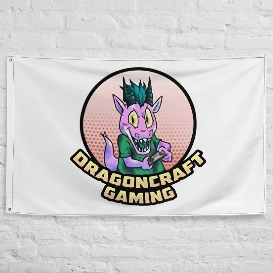 Dragoncraft Gaming Flag product image (10)