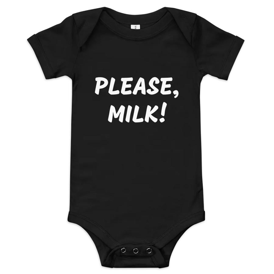 Please Milk Baby Onesie product image (1)