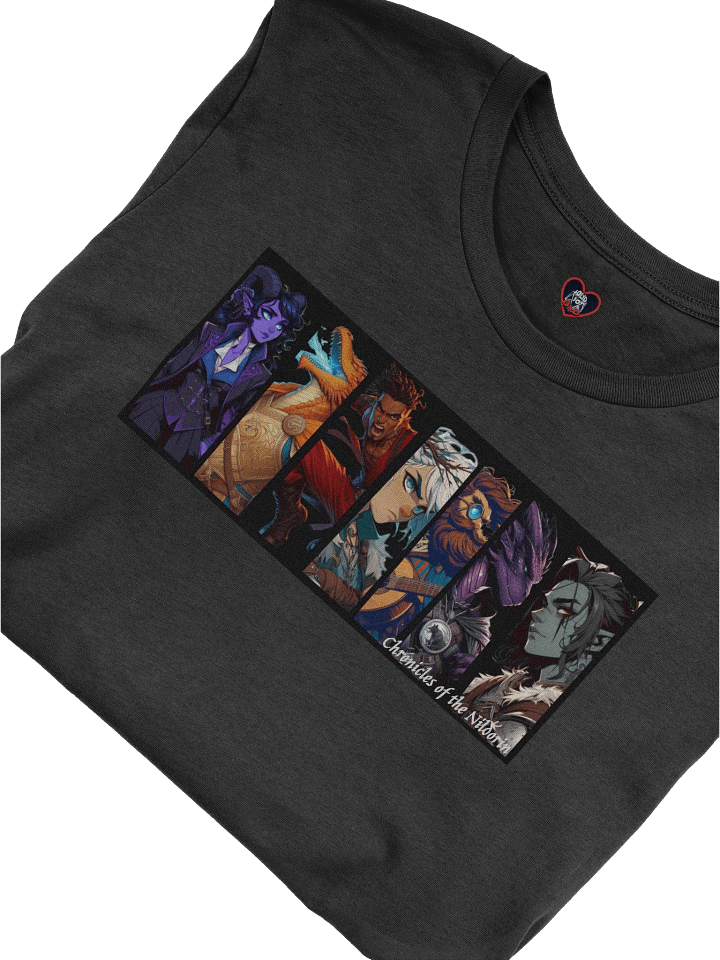 Chronicles of the Nildorin Characters Tee product image (1)