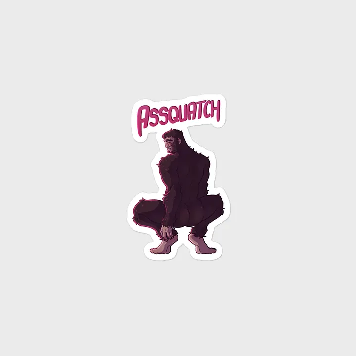 ASSSQUATCH Bubble-free stickers product image (1)