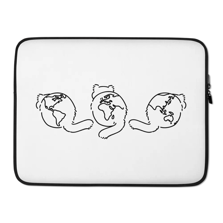 Planet Manul Trio - Laptop Sleeve product image (2)