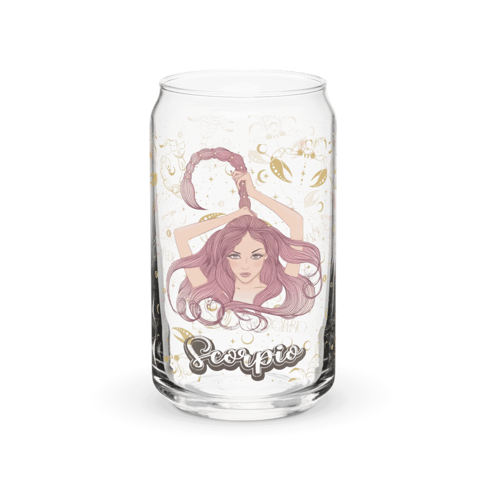 Scorpio Can-Shaped Glass product image (1)