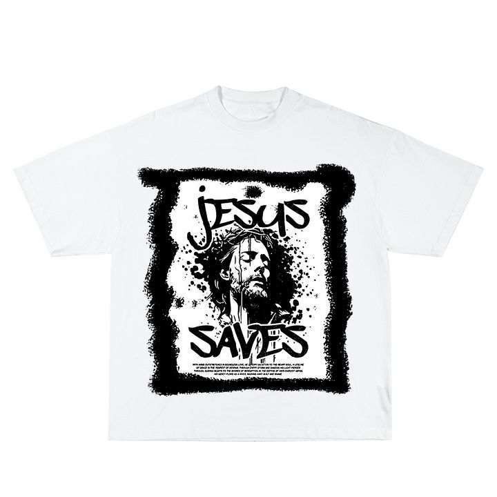 Jesus save t-shirt product image (2)