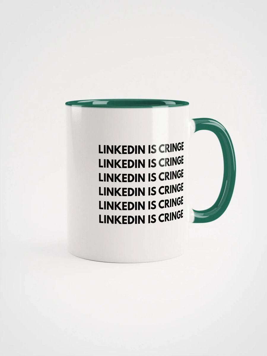LINKEDIN IS CRINGE Mug product image (1)