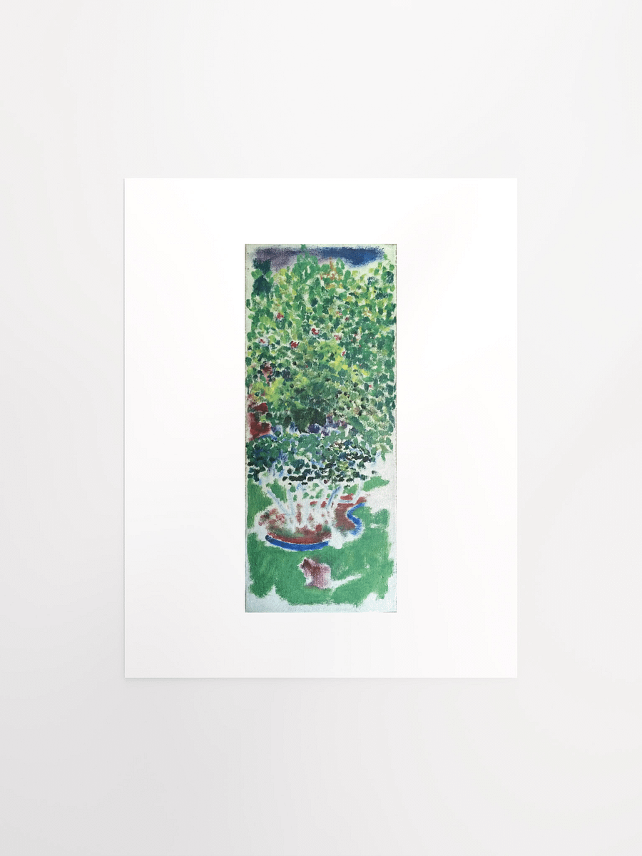 Cat in the Grass 1987 print product image (4)