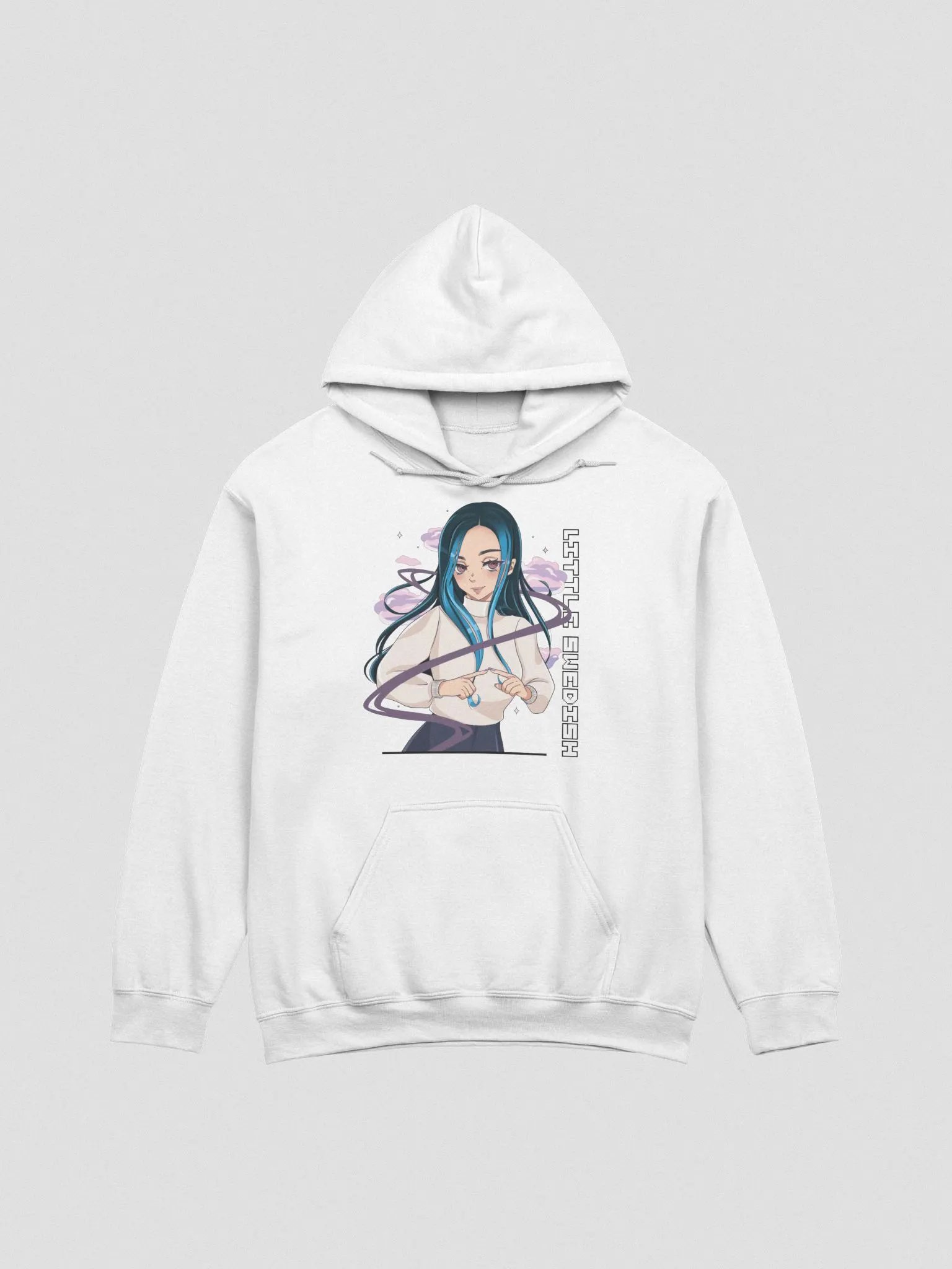 LittleSwedish White Hoodie product image (1)