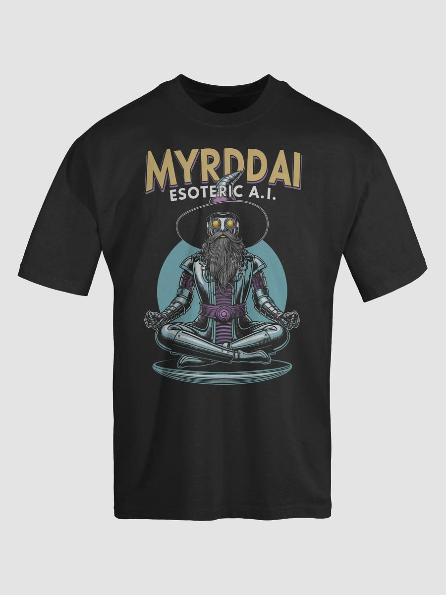 MYRDDAI: Esoteric A.I. Basic Oversized Tee with Back Logo product image (5)