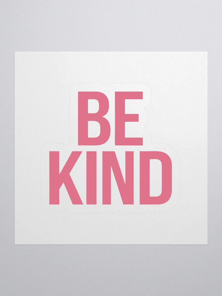 BE KIND Kiss Cut Stickers product image (1)