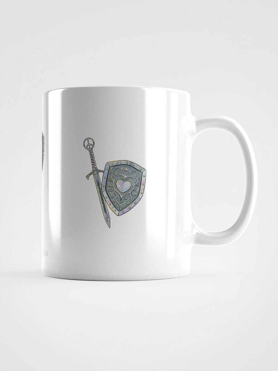 Heart's Guardian Sword and Shield Mug product image (2)