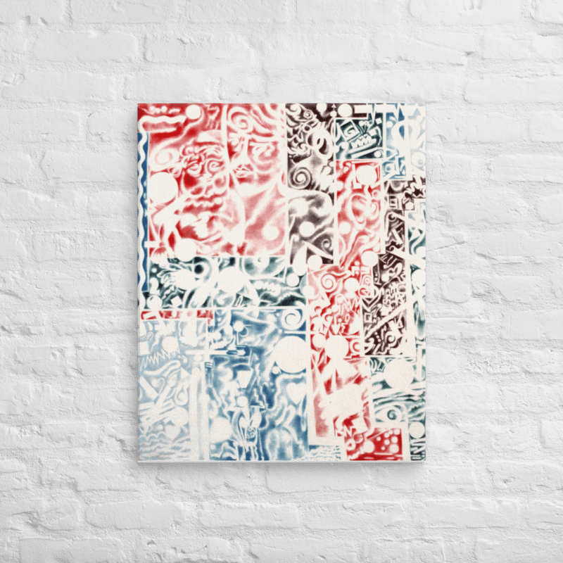 Umbilical Barfing (1990) (Left Side) (24" x 30") product image (2)