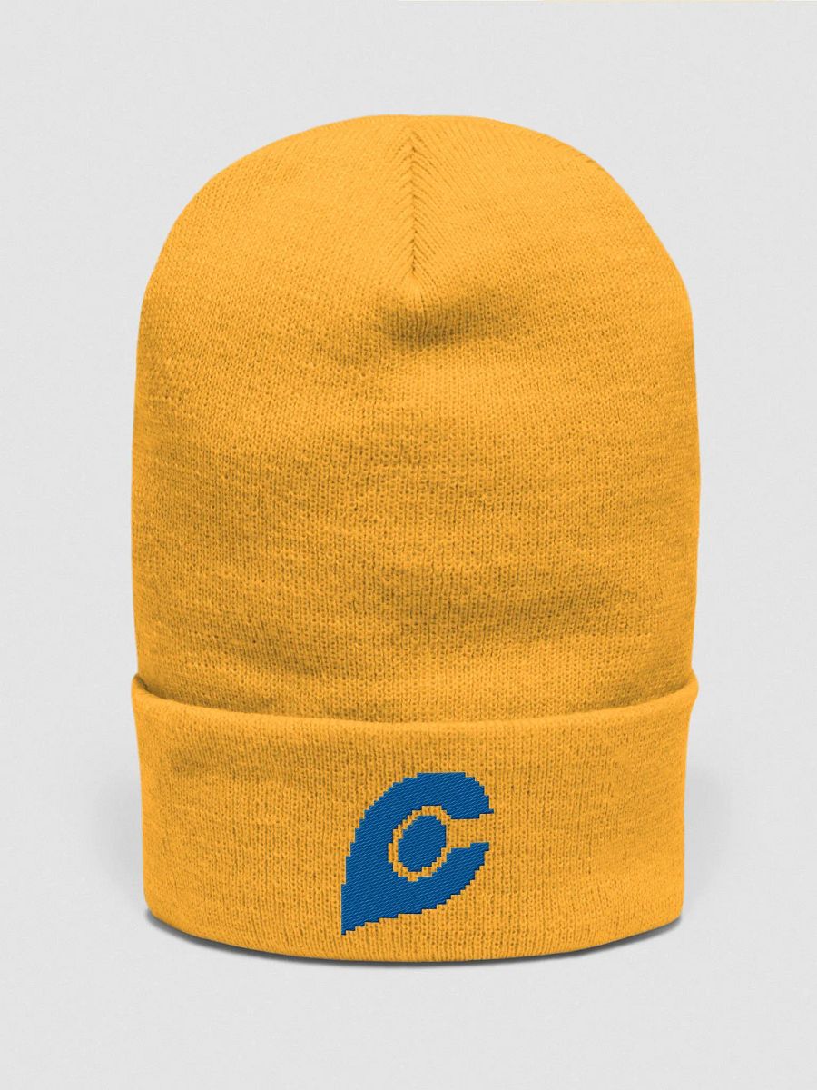 Cypher Logomark Beanie (Blue Embroidered) product image (1)