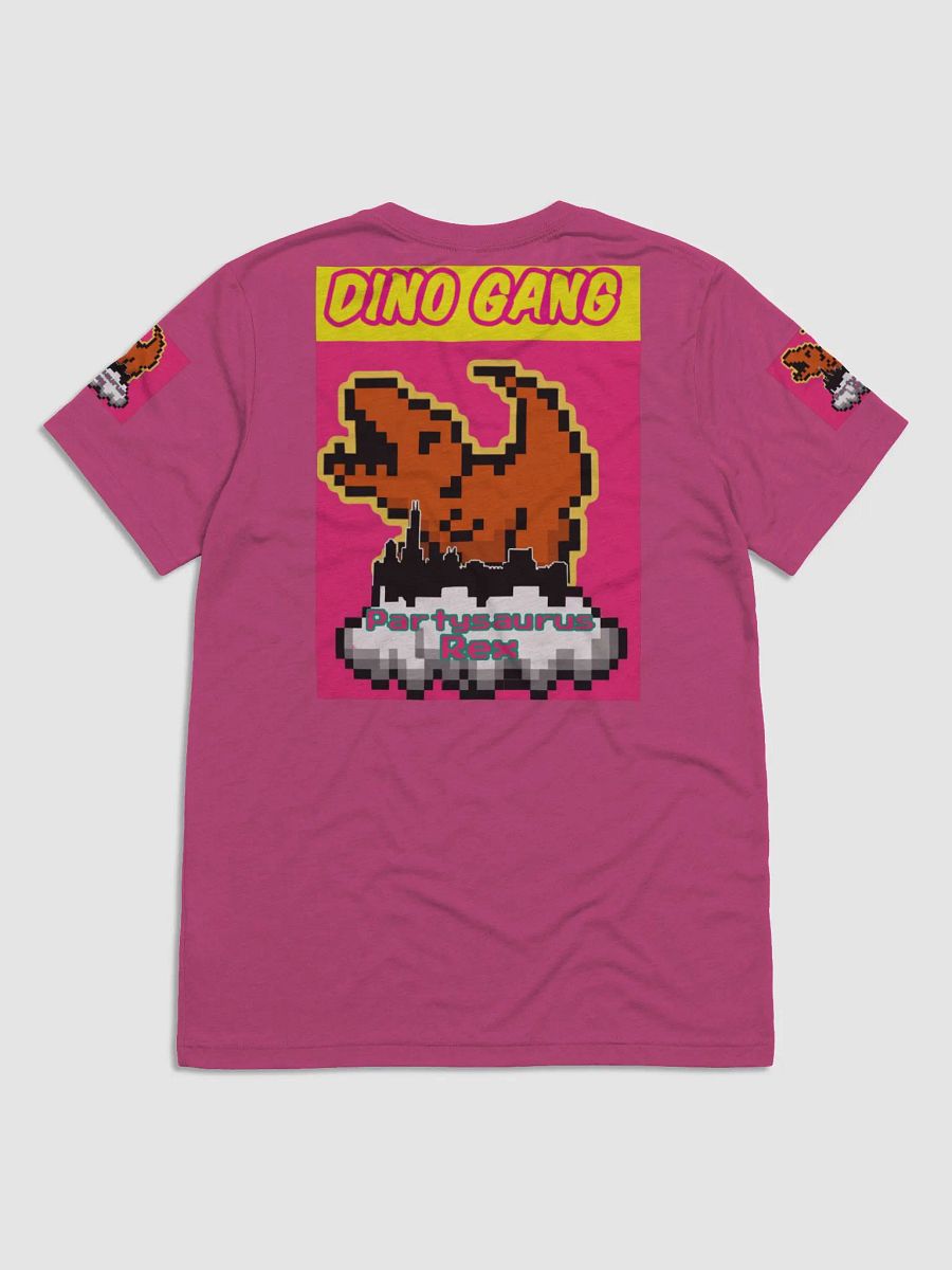 8 Bit Partysaurus Rex Tri-Blend Tee product image (2)