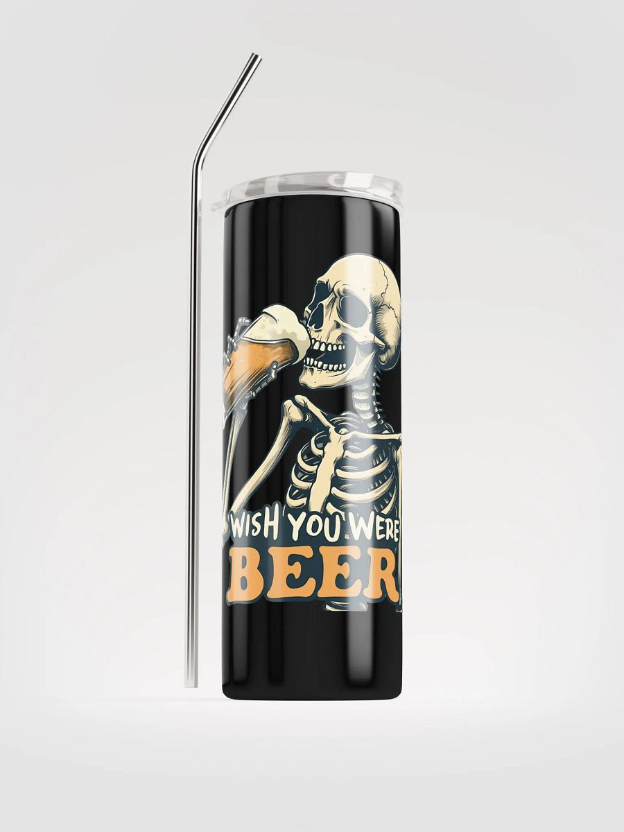 Spirited Skeleton Stainless Steel Tumbler product image (2)