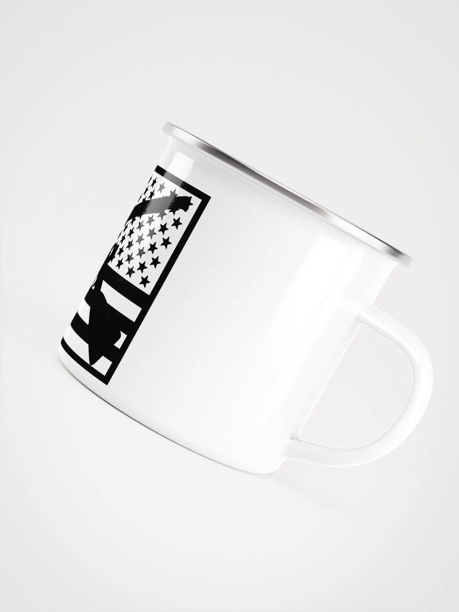 Steel mug American rifleman product image (5)