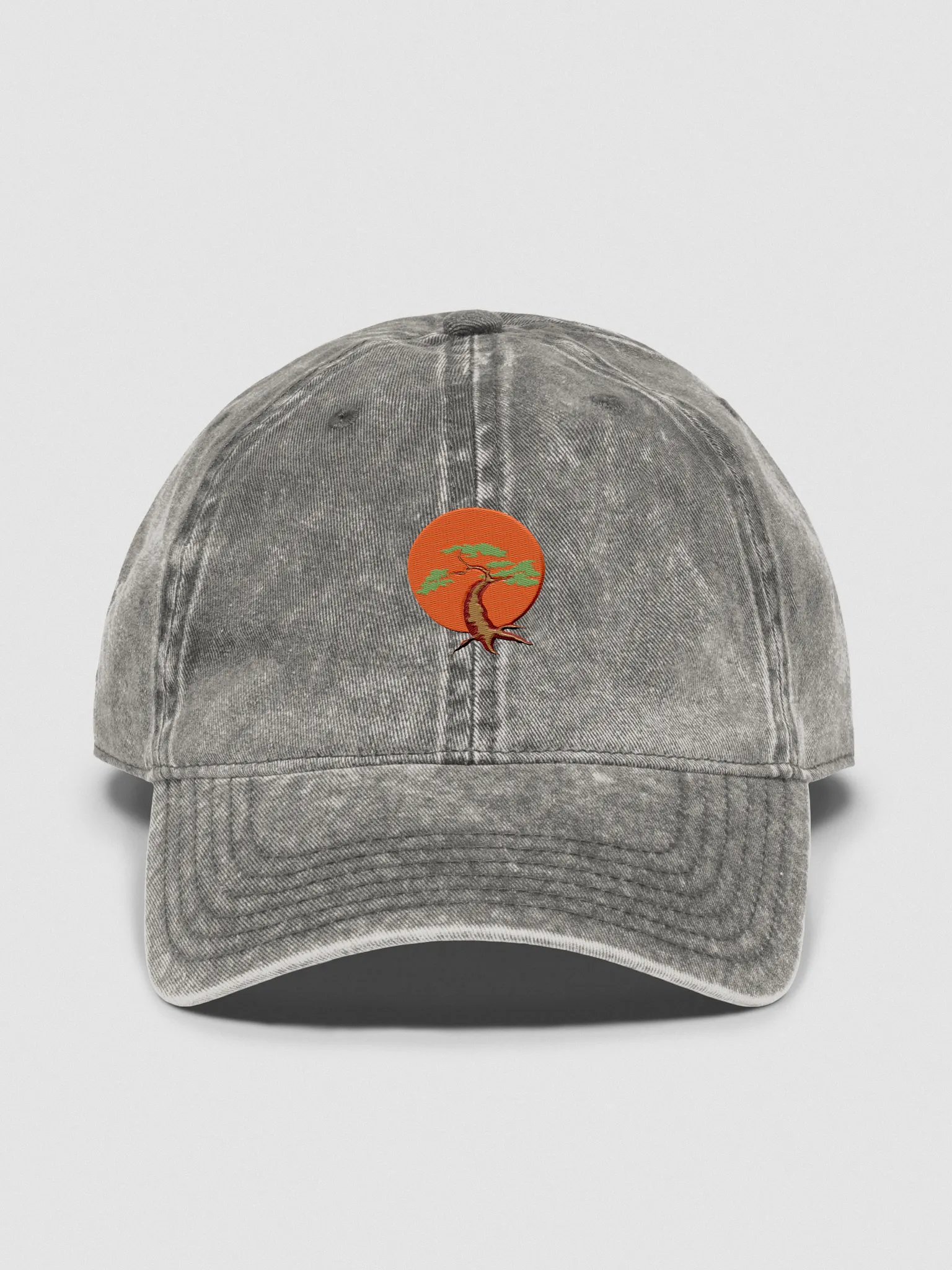 Sunset Stylized Tree Dad Hat product image (1)