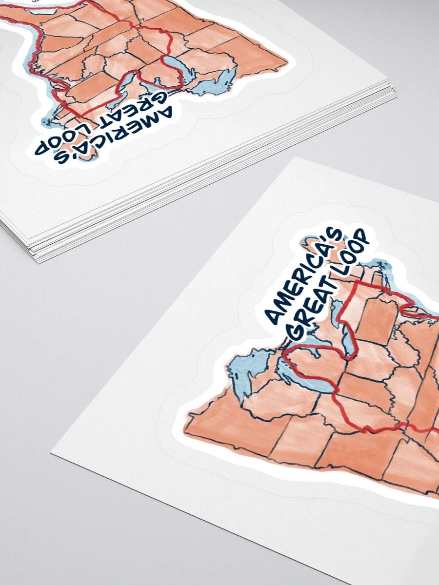Great Loop Adventure Stickers product image (4)