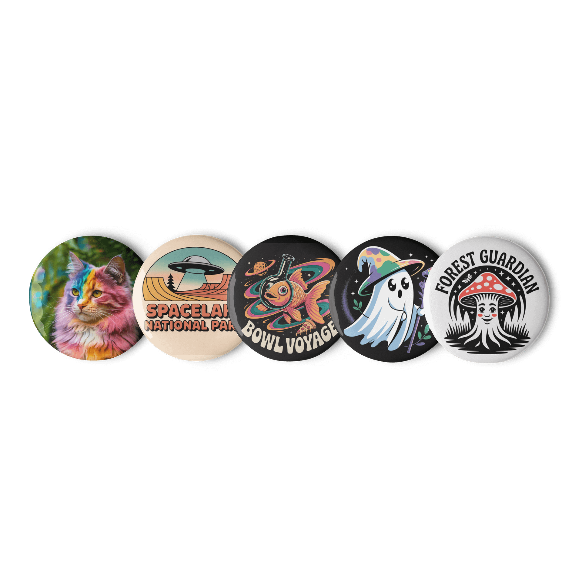 Trippy Village Pin Set product image (3)