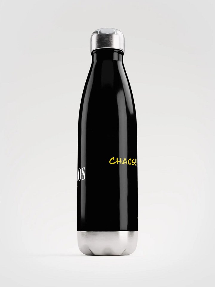 Chaos Time Stainless Steel Water Bottle product image (1)