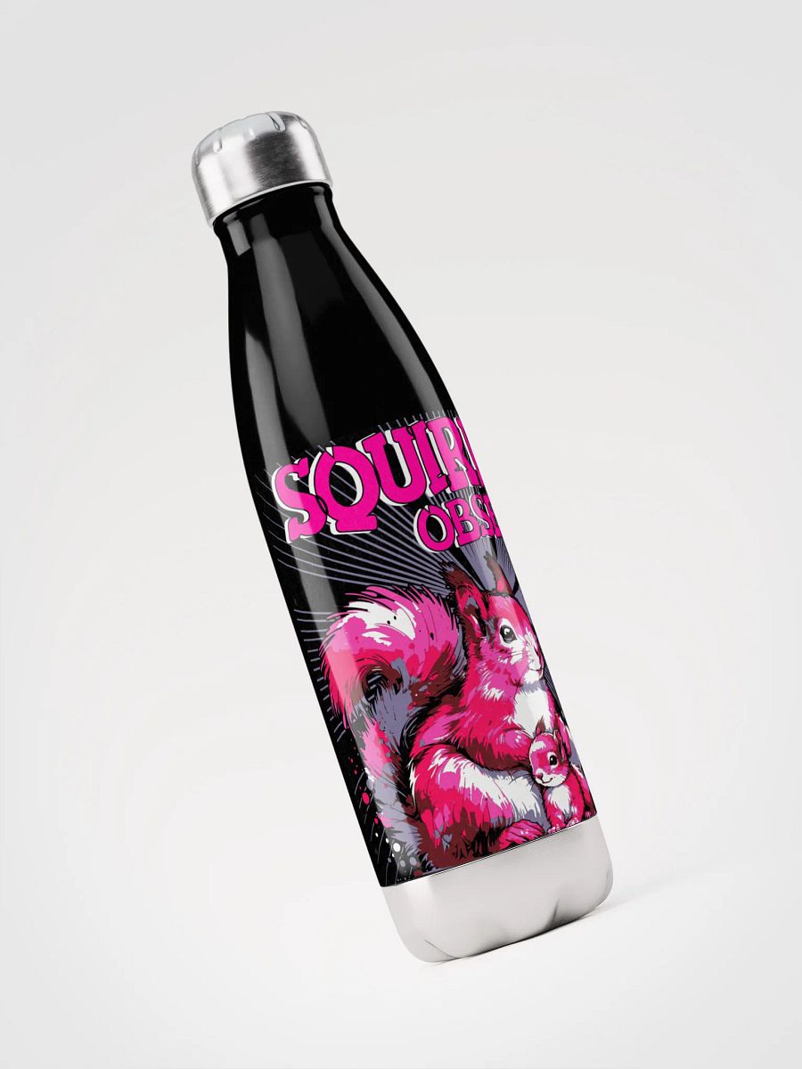 Squirrel Obsessed Stainless Steel Water Bottle product image (3)