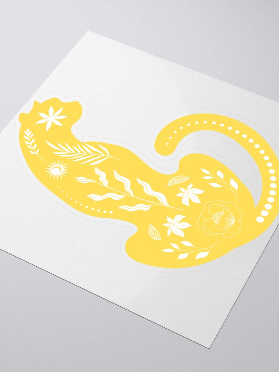 Yellow Panther Sticker product image (7)