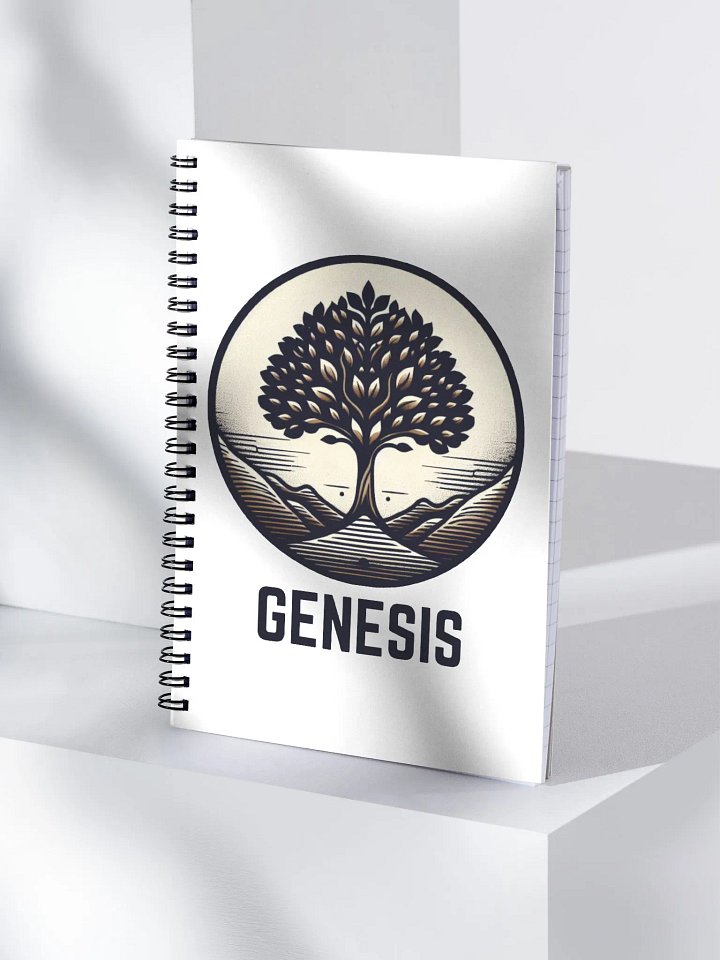 Scripture Couture: Genesis Spiral Notebook product image (1)