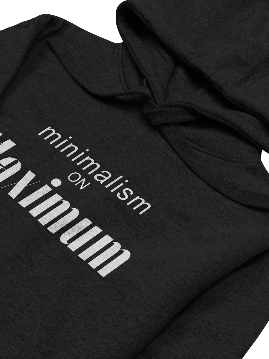 MOM - Minimalism on Maximum Stylized Unisex Hoodie product image (3)