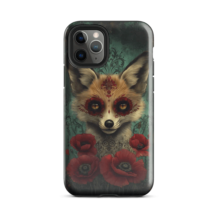 Fox Red Poppies - Tough Phone Case product image (49)