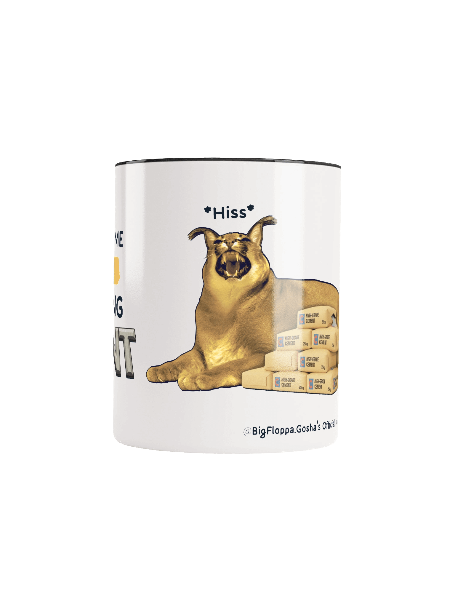 "Dont Talk to Me Until i Had My CEMENT" Hissy Caracal Mug product image (29)