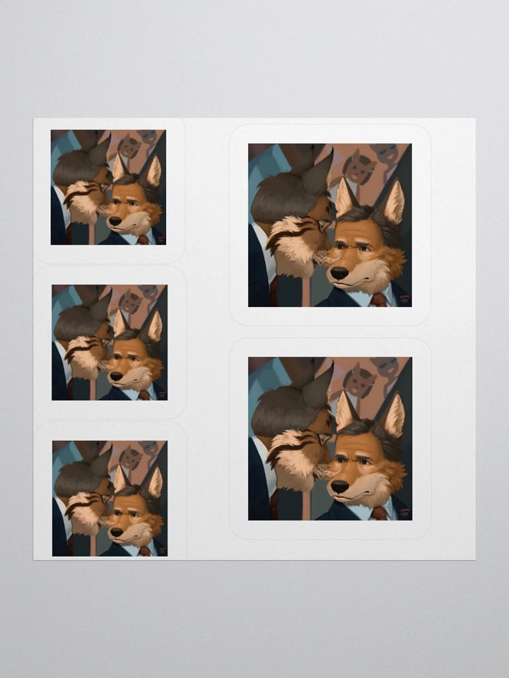 They've Yiffed the Second Tower Stickers product image (1)