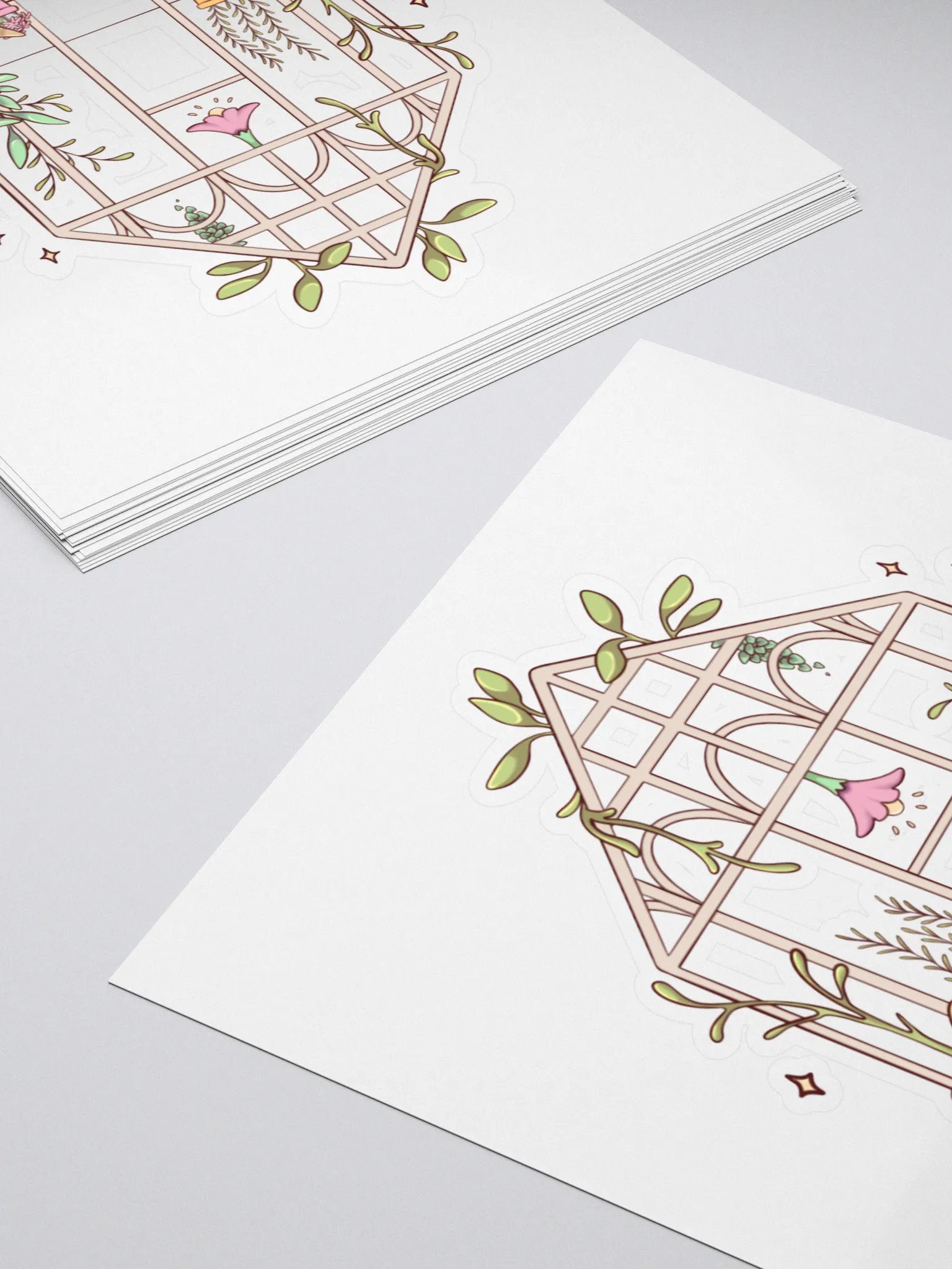 Botanical Greenhouse Sticker product image (4)