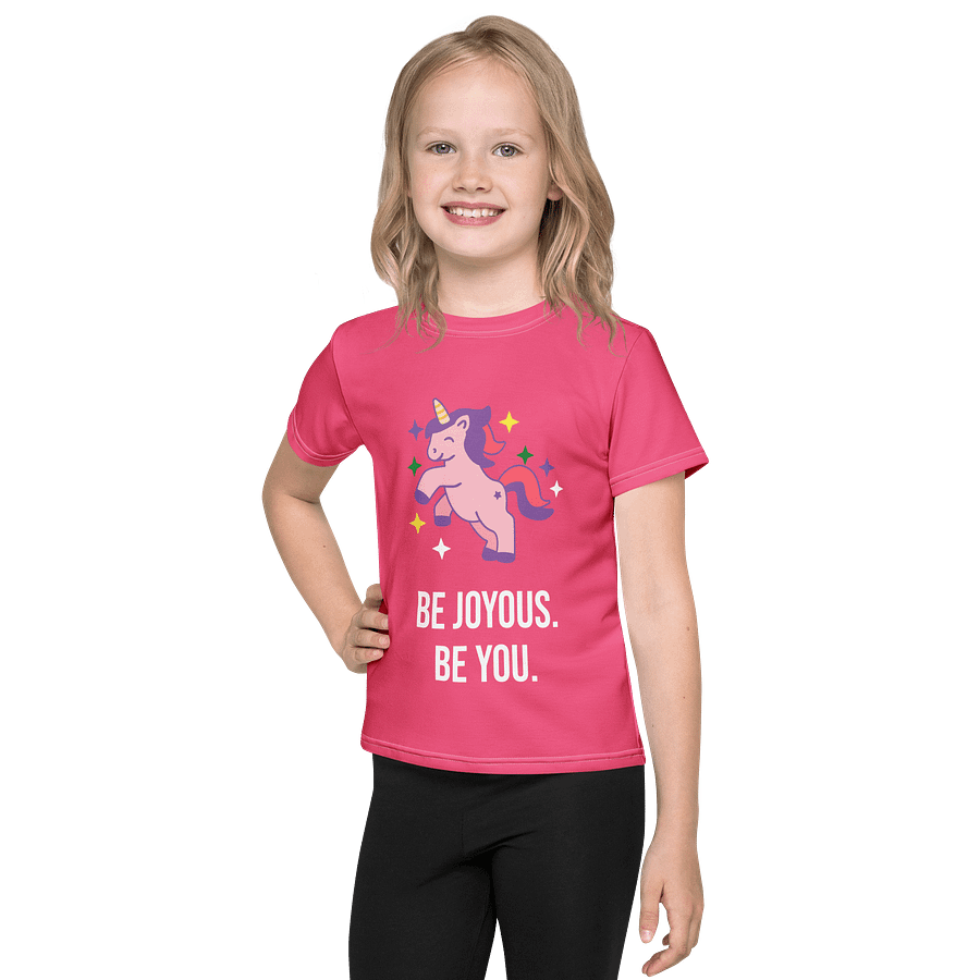 Pink Unicorn T Shirt For Girls product image (1)