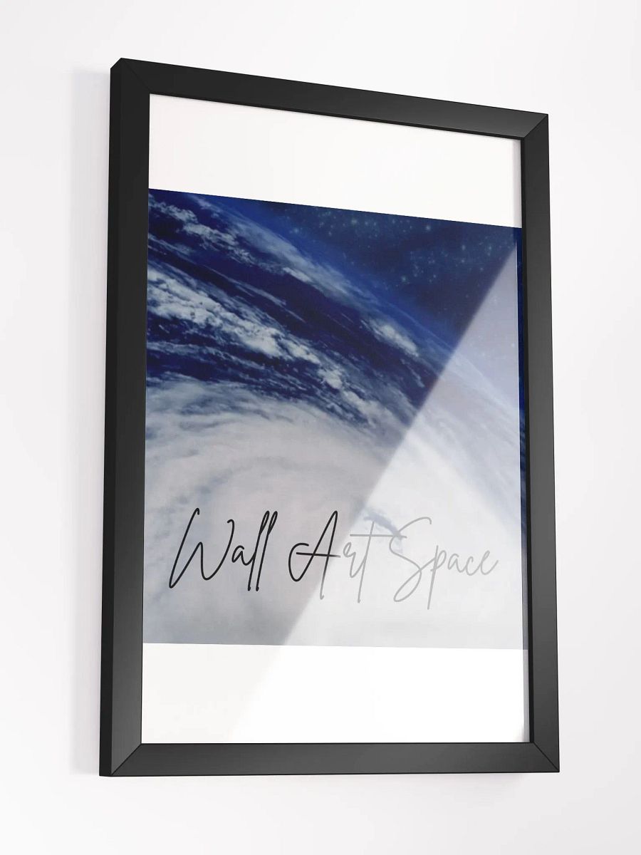 Space View Framed High-Quality Matte Poster (in) product image (3)