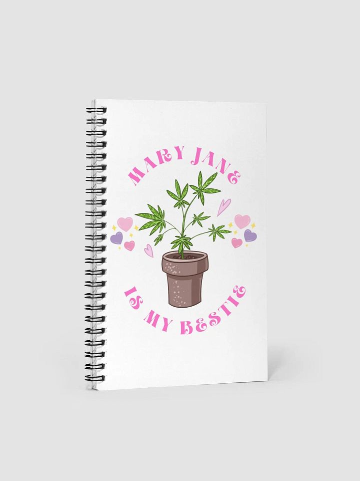 Mary Jane is my Bestie Spiral Notebook product image (1)