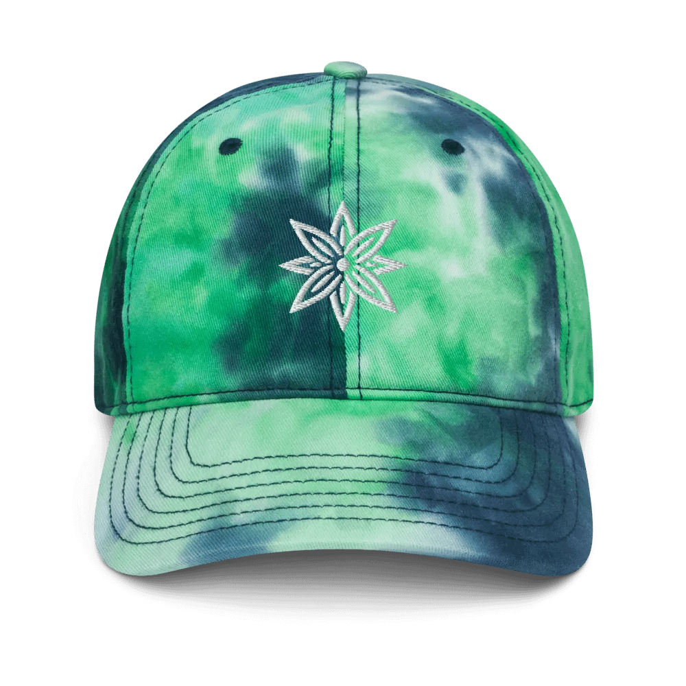 Stellar Symmetry Tie-Dye Cap product image (1)