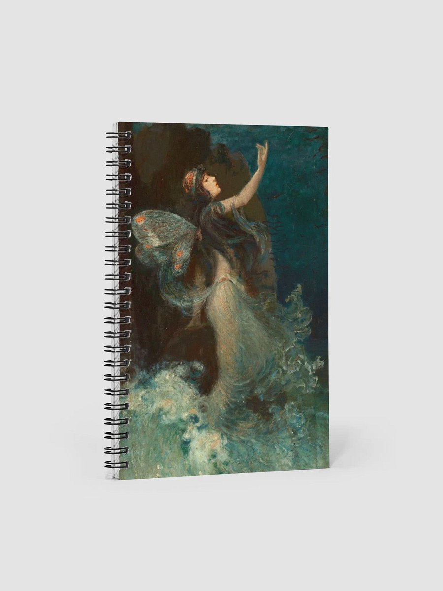 ''Water Nymph'' by Paul Swan Spiral Notebook product image (4)
