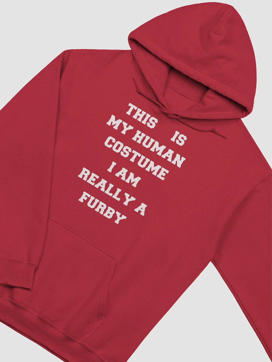 Human costume Furby edition classic hoodie product image (4)