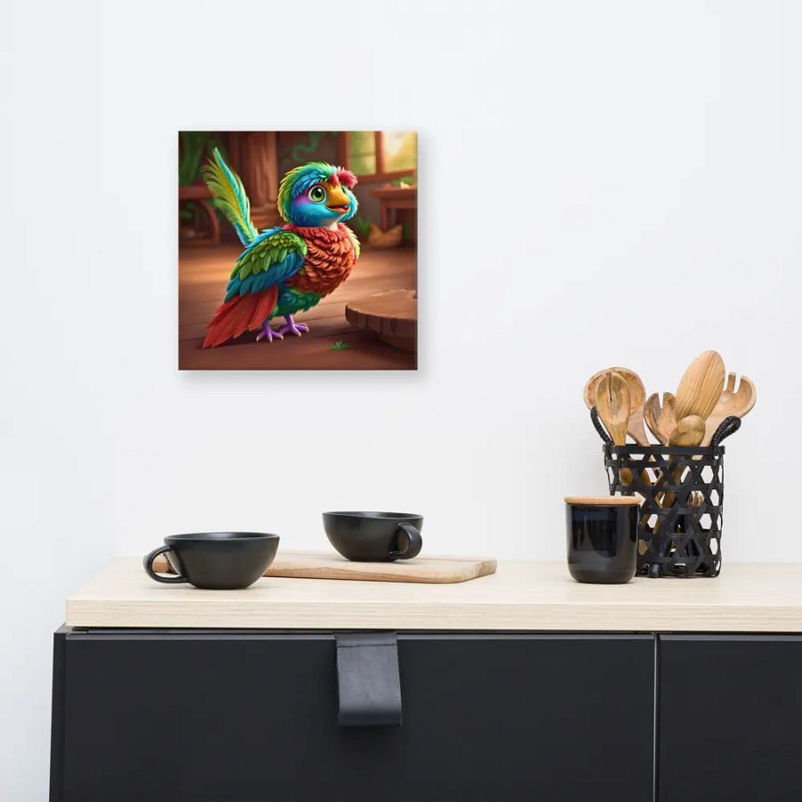 Endangered Species - Mexico - Quetzal Canvas Art product image (8)