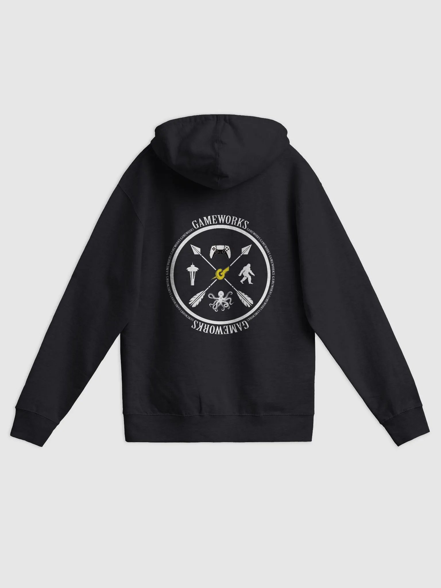 Camp GameWorks Zip Up Hoodie product image (2)