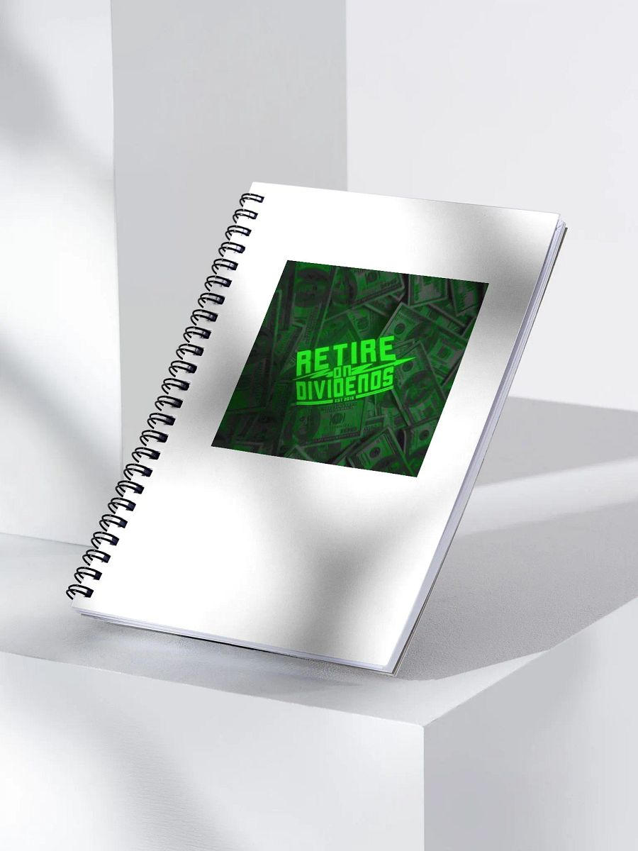 Retire on Dividends Notepad product image (3)