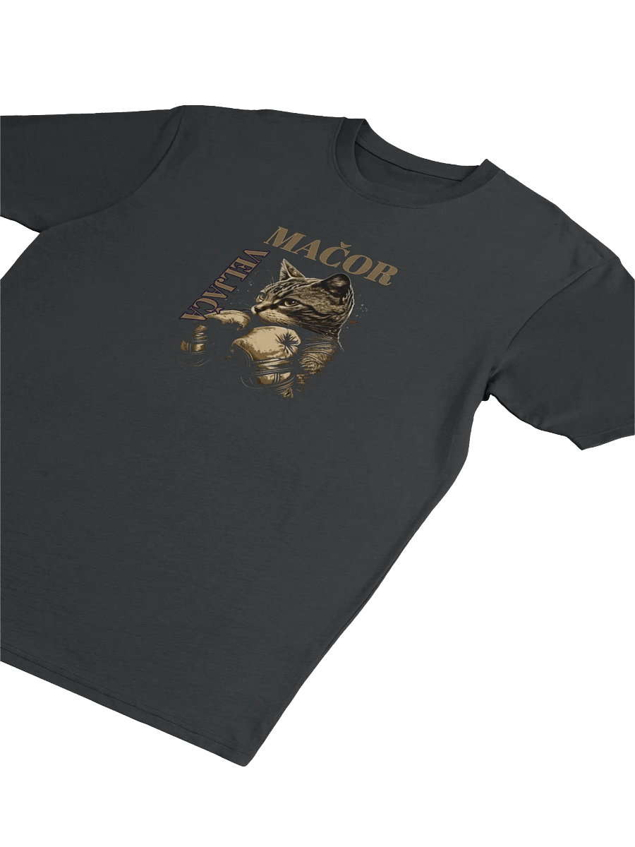 Mačor Veljača Boxing Cat Men's Tee product image (3)