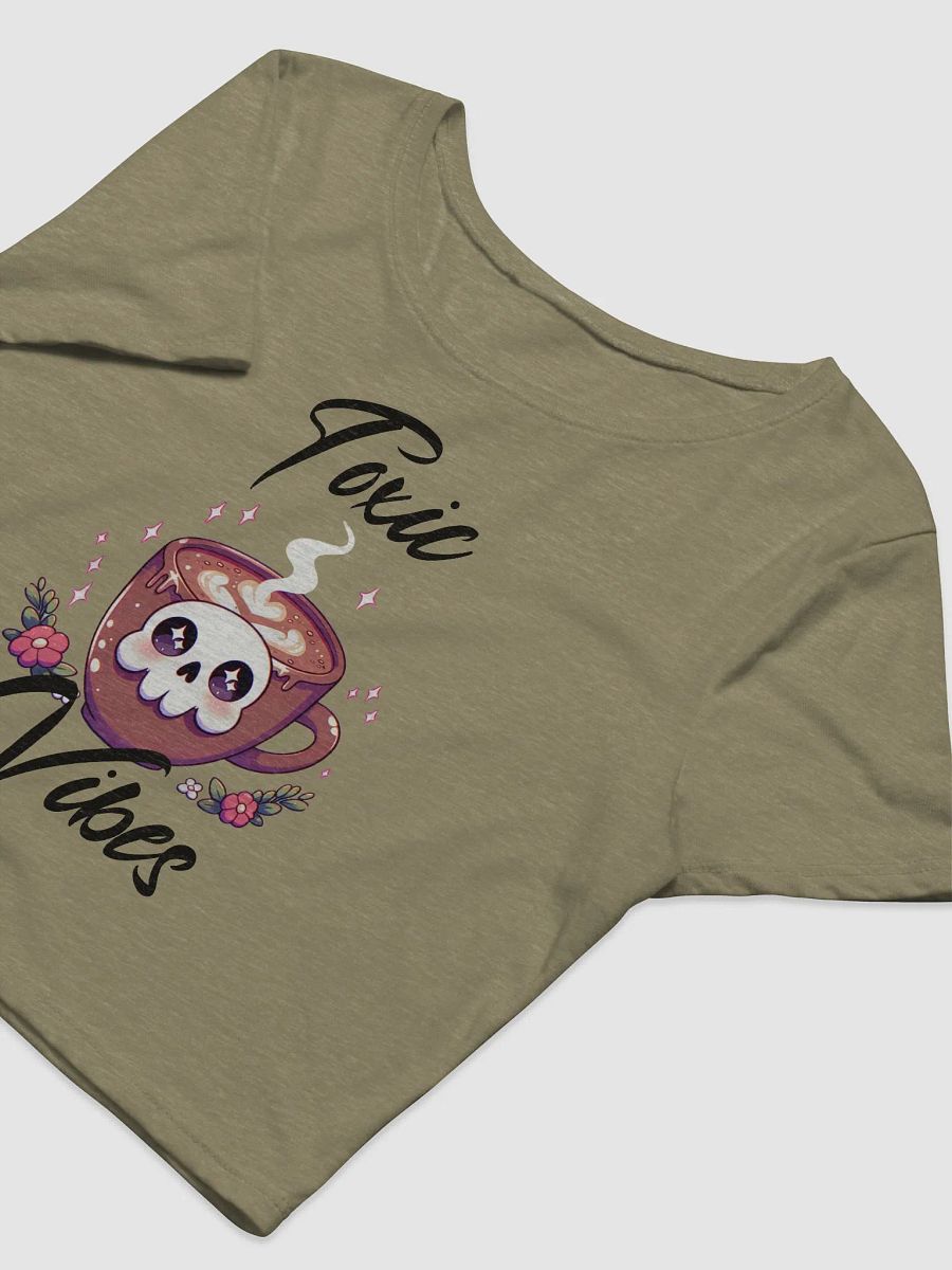 Skull Coffee Women's Crop Tee product image (5)