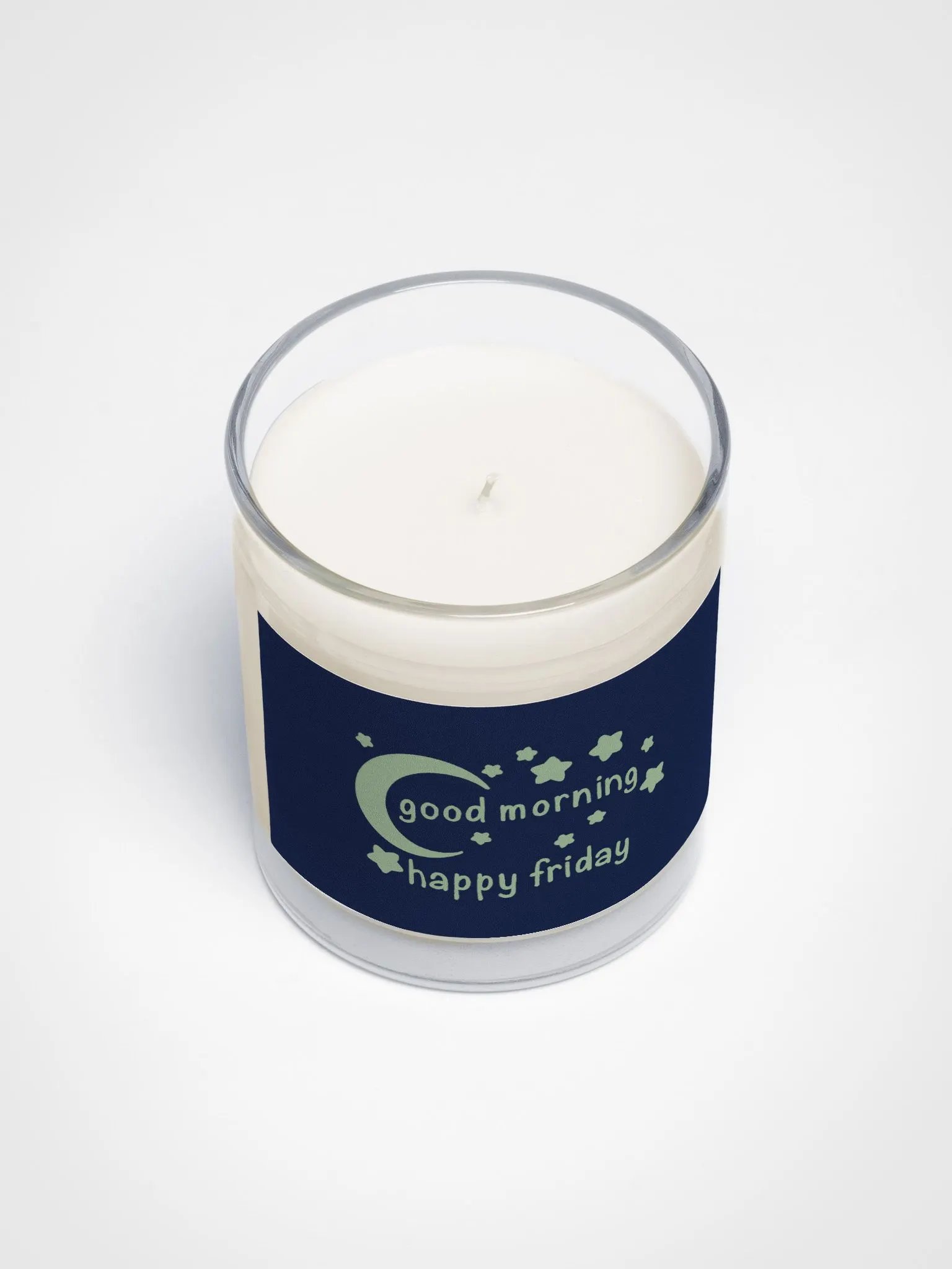 "Good Morning Happy Friday" Soy Wax Candle product image (3)