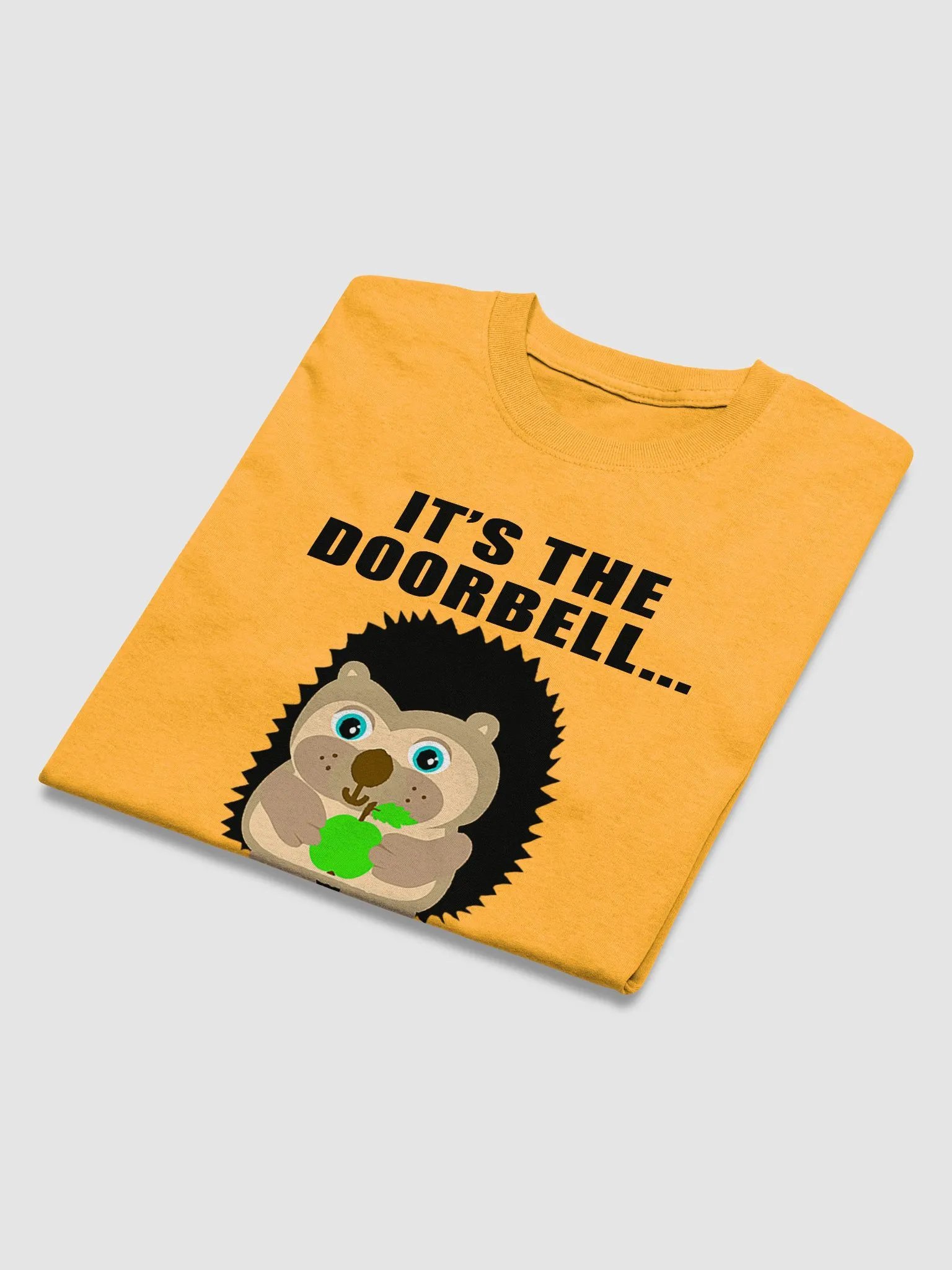It's The Doorbell Hide Funny Hedgehog T-shirt product image (4)